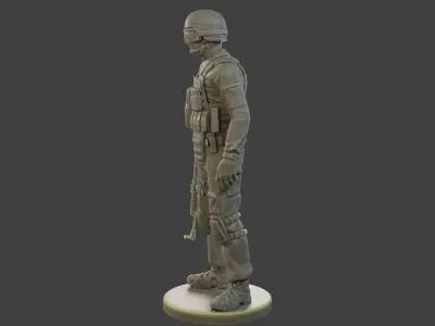 CzechSlovak Police Tactical Unit CPTU1 002 3D print model
