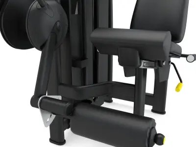 Technogym - Selectorised - Leg Extension 3D model