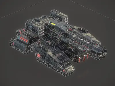 Tank V1 Free 3D model