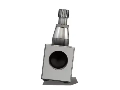 Regulador de Fluxo SMC AS3000 Flow Regulator 3D model