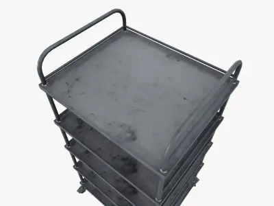 Service Cart 3D model purchase