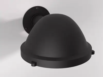 Outsider wall lamp 3D model
