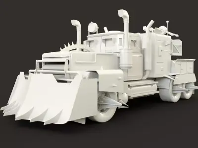 Postapo Truck 3D model
