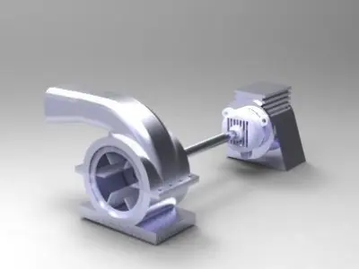 Blower Assembly 3D model