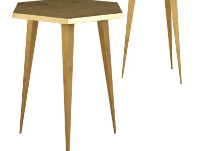 Joybird Hex End Table 3D model