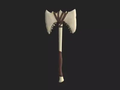 axe 3D Model 009 Low-poly 3D model