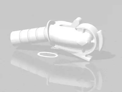 Brake clutch 1Scale Live Steam 3d Print 3D print model