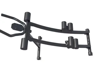 Adjustable abdominal muscle  - Gym Adjustable Bench 3D print model