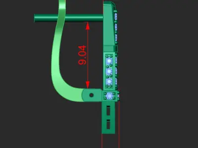 EIFFEL TOWER EARRINGS 3D print model