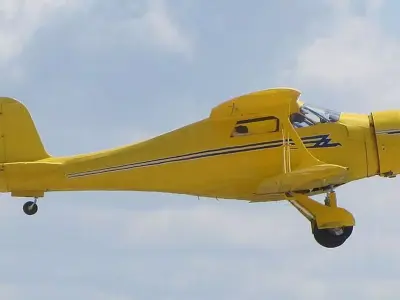 Beechcraft 17 Staggerwing 3D model