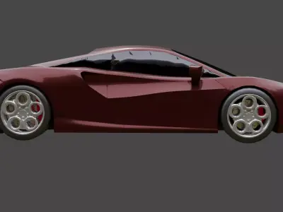 mclaren artura 3D model purchase