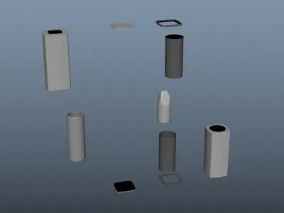 Lipstic 3d Model 3D model