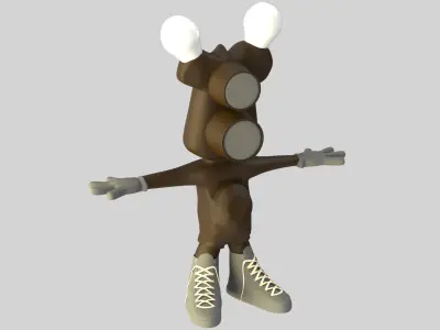  Cartoon Bulb Holder v4 