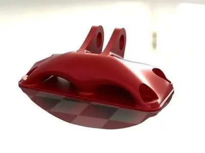 Niebracket metal bracket Free 3D model