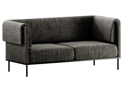 Adrenalina Ombra 2 seater Sofa 3D model