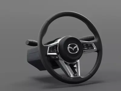 Steering Wheel Mazda Mx5 2016 Free 3D model