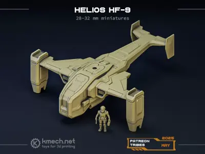 HELIOS aircraft 3D print model