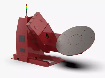 L Type Welding Positioner 3D model