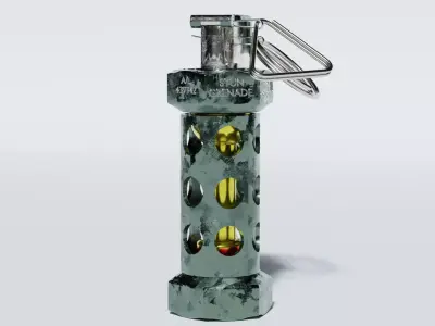 Flash bang 3D model