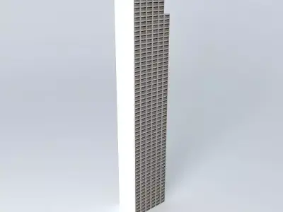 60 floor tower Free 3D model