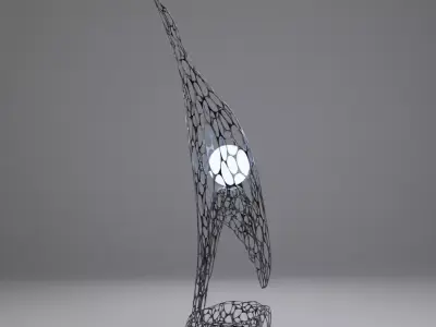 birdlampshade Free 3D model