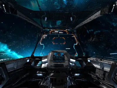 Spaceship Cockpit v1 3D model purchase