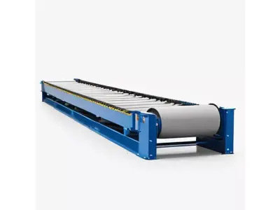 Industrial Factory Roller Conveyor Segment for 3D print 3D model