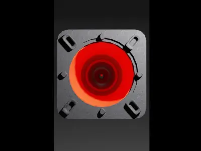 Traffic Cone 3D model purchase