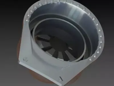 McDonnell Douglas T-45 Goshawk APU upgrade 3D print model