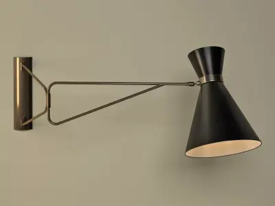 Bergamo Wall Lamp Free 3D model