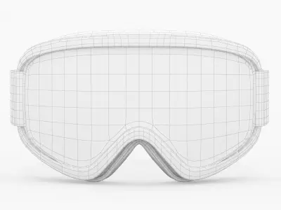 Unisex Ski Goggle by Bolle Freeze 3D model