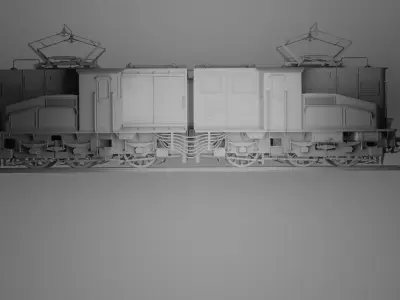Electric Locomotive 3D model purchase