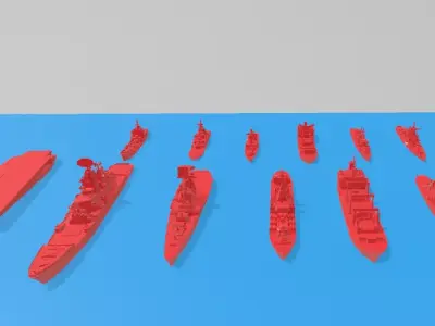 soviet naval package 3D print model