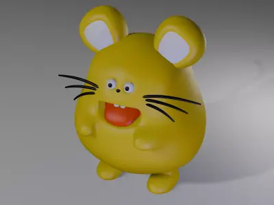 little mouse Free 3D model