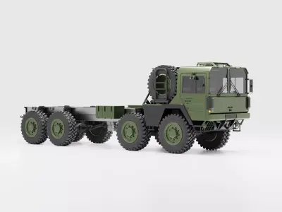 MAN KAT1 8x8 Military Truck 3D model purchase
