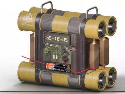Dynamite 9 3D model