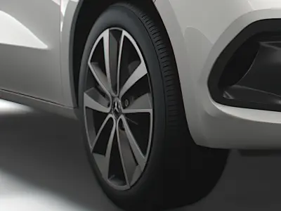 Mercedes Benz T klasse 2023 wheel 3D model