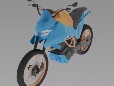 motorcycle 3D model buy