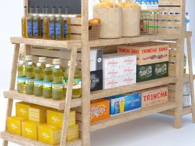 Market Place 5 3D model