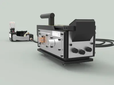 Ghost trap from the movie Ghostbusters 3D model
