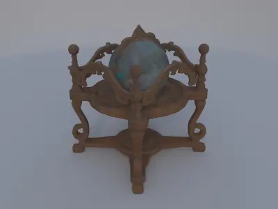 Enchanted Orb Stand 3D model