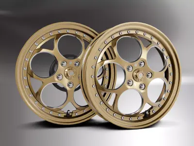Marus Factory O-type old Low-poly 3D model