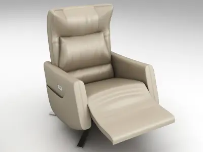 Deck chair fallow Deck chair 3D model