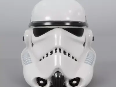 stormtrooper helmet 3D model get