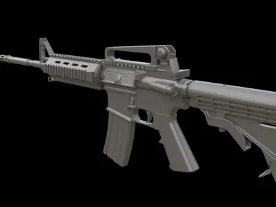 Carbine M4 3D model
