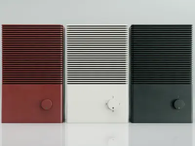 Audio System Free low-poly 3D model