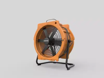 Industrial Fan 3D model get