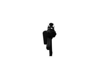 Assault rifle 3D model