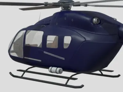 Helicopter 3D model 19