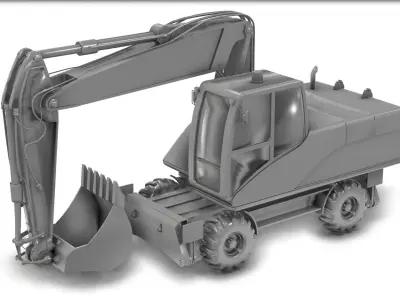Vehicle - heavy equipment 03 3D model
